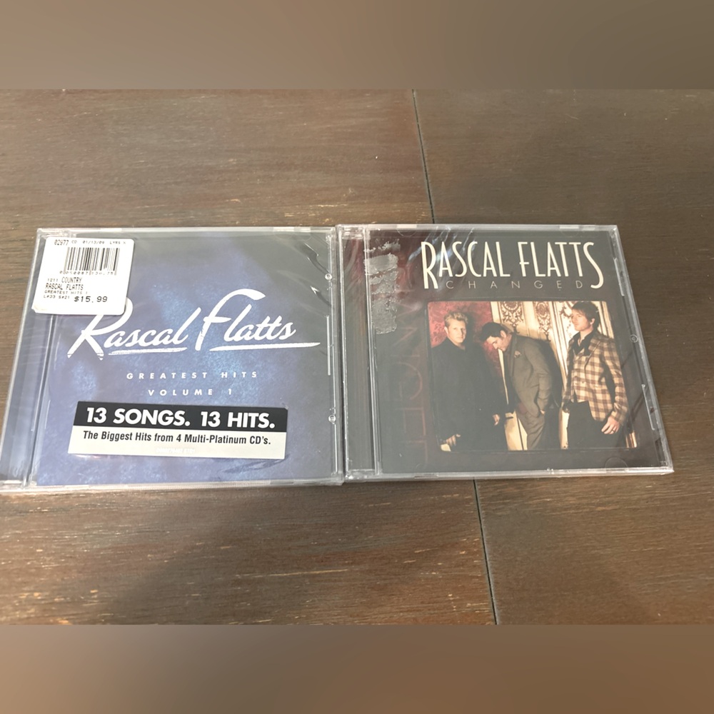 Title: Rascal Flatts Sealed CD Duo - Changed + Greatest Hits Vol. 1